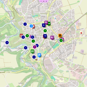 Mapa de Rothenburg ob der Tauber